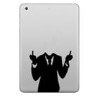 ENKAY Hat-Prince Men in Suits Pattern Removable Decorative Skin Sticker for iPad mini / 2 / 3 / 4 - 1