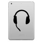 ENKAY Hat-Prince Headset Pattern Removable Decorative Skin Sticker for iPad mini / 2 / 3 / 4 - 1