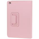 2-fold Litchi Texture Flip Leather Case with Holder Function for iPad mini 1 / 2 / 3(Pink) - 3