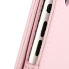 2-fold Litchi Texture Flip Leather Case with Holder Function for iPad mini 1 / 2 / 3(Pink) - 6