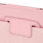2-fold Litchi Texture Flip Leather Case with Holder Function for iPad mini 1 / 2 / 3(Pink) - 7