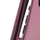 2-fold Litchi Texture Flip Leather Case with Holder Function for iPad mini 1 / 2 / 3(Purple) - 6