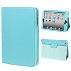 2-fold Litchi Texture Flip Leather Case with Holder Function for iPad mini 1 / 2 / 3 - 1