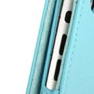 2-fold Litchi Texture Flip Leather Case with Holder Function for iPad mini 1 / 2 / 3 - 6