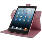 Lichee Texture 360 Degree Rotation Leather Case with  Sleep / Wake-up Function & 4 Gear Holder for iPad mini 1 / 2 / 3 (Blue) - 3