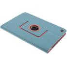 Lichee Texture 360 Degree Rotation Leather Case with  Sleep / Wake-up Function & 4 Gear Holder for iPad mini 1 / 2 / 3 (Blue) - 5