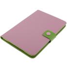 Lichee Texture 360 Degree Rotation Leather Case with Sleep / Wake-up Function & 4 Gear Holder for iPad mini 1 / 2 / 3 (Pink) - 4
