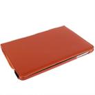 360 Degree Rotation Leather Case with Holder for iPad mini 1 / 2 / 3 (Orange) - 7