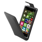 Vertical Flip Magnetic Button Leather Case for Nokia Lumia 830 - 1