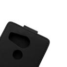 Vertical Flip Magnetic Buckle PU Leather Case for Google Nexus 5X(Black) - 6