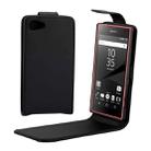 Vertical Flip Magnetic Buckle PU Leather Case for Sony Xperia Z5 Compact / Z5 mini / E5803 / E5823(Black) - 1