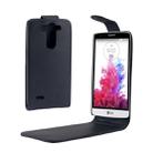 Vertical Flip Leather Case for LG G3 mini(Black) - 1