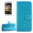 Crazy Horse Texture Horizontal Flip Leather Case with Holder & Card Slots & Wallet & Photo Frame for Google Nexus 6P(Blue) - 1