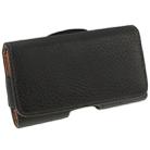 Universal Mobile Phone Leather Case / Bag with Clip for iPhone , Size: 120 x 60 x 25mm(Black) - 6