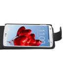 Simple Generosity Vertical Flip Leather Case for LG Optimus G2 / D801 / F320 / F340L / LS980(Black) - 4