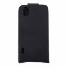 High Quality Leather Case for LG Optiums / P970(Black) - 3