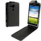 Vertical Flip Leather Case for Sony  Xperia SP / M35h (Black) - 1