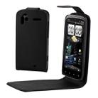 Leather Case for HTC Sensation 4G / Sensation XE / G18(Black) - 1