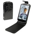 High Quality Crocodile Texture Leather Case for HTC Amaze 4G / G22 - 1