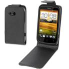 Vertical Flip Holster for HTC Desire C (Black) - 1