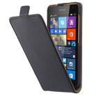 Vertical Flip Magnetic Button Leather Case for Microsoft Lumia 535 - 1