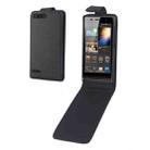 Vertical Flip Leather Case for Huawei Ascend G6-T00 3G / P6 mini(Black) - 1