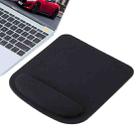 Cloth Wrist Rest Mouse Pad(Black) - 1