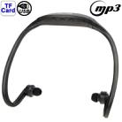 Neck-style Sport MP3 Earphone with TF Card Slot, Music Format: MP3 / WMA / WAV(Black) - 1