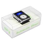 TF / Micro SD Card Slot MP3 Player with LCD Screen, Metal Clip(Black) - 9