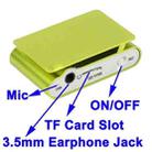 TF / Micro SD Card Slot MP3 Player with LCD Screen, Metal Clip - 7