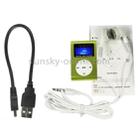 TF / Micro SD Card Slot MP3 Player with LCD Screen, Metal Clip - 9