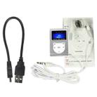 TF / Micro SD Card Slot MP3 Player with LCD Screen, Metal Clip(Silver) - 4