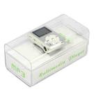 TF / Micro SD Card Slot MP3 Player with LCD Screen, Metal Clip(Silver) - 5