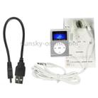 TF / Micro SD Card Slot MP3 Player with LCD Screen, Metal Clip(Silver) - 9
