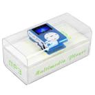 TF / Micro SD Card Slot MP3 Player with LCD Screen, Metal Clip(Baby Blue) - 5