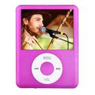 1.8 inch TFT Screen MP4 Player with TF Card Slot, Support Recorder, FM Radio, E-Book and Calendar(Magenta) - 1