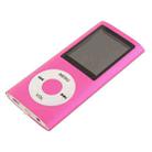 1.8 inch TFT Screen Metal MP4 Player with TF Card Slot, Support Recorder, FM Radio, E-Book and Calendar(Magenta) - 2