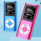 1.8 inch TFT Screen Metal MP4 Player with TF Card Slot, Support Recorder, FM Radio, E-Book and Calendar(Magenta) - 3