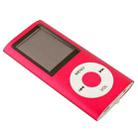1.8 inch TFT Screen Metal MP4 Player with TF Card Slot, Support Recorder, FM Radio, E-Book and Calendar(Red) - 2