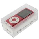 1.8 inch TFT Screen Metal MP4 Player with TF Card Slot, Support Recorder, FM Radio, E-Book and Calendar(Red) - 9