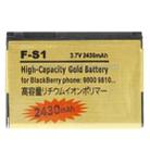 2430mAh F-S1 High Capacity Golden Edition Business Battery for BlackBerry 9800 / 9810 - 2