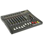 8 Channels Professional Mixing Console and Aux Paths Plus Effects Processor - 1