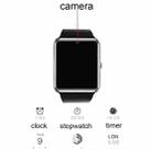 GT08 Smart Watch 1.54 inch TFT LCD Capacitive Touch Screen Watch Phone, Support 0.3MP Camera / Bluetooth V3.0 / NFC / GSM (Black + Silver) - 14