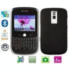 F056 Mobile Phone, Network: 2G, Bluetooth FM JAVA, Dual SIM, Quad Band(Black) - 1