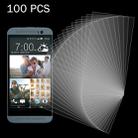 100 PCS for HTC One E8 0.26mm 9H Surface Hardness 2.5D Explosion-proof Tempered Glass Screen Film - 1