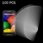 100 PCS for Motorola Moto E / XT1021 / XT1022 / XT1025 0.26mm 9H Surface Hardness 2.5D Explosion-proof Tempered Glass Screen Film - 1