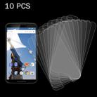 10 PCS for Google Nexus 6 0.26mm 9H Surface Hardness 2.5D Explosion-proof Tempered Glass Screen Film - 1