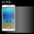 10PCS for Galaxy A7 0.26mm 9H+ Surface Hardness 2.5D Explosion-proof Tempered Glass Film - 1