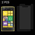 2PCS for Nokia Lumia 1020 0.26mm 9H+ Surface Hardness 2.5D Explosion-proof Tempered Glass Film - 1