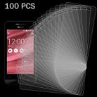 100 PCS for ASUS ZenFone 4 / A400CG 0.26mm 9H Surface Hardness 2.5D Explosion-proof Tempered Glass Screen Film - 1